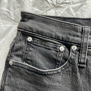 Madewell faded black jeans